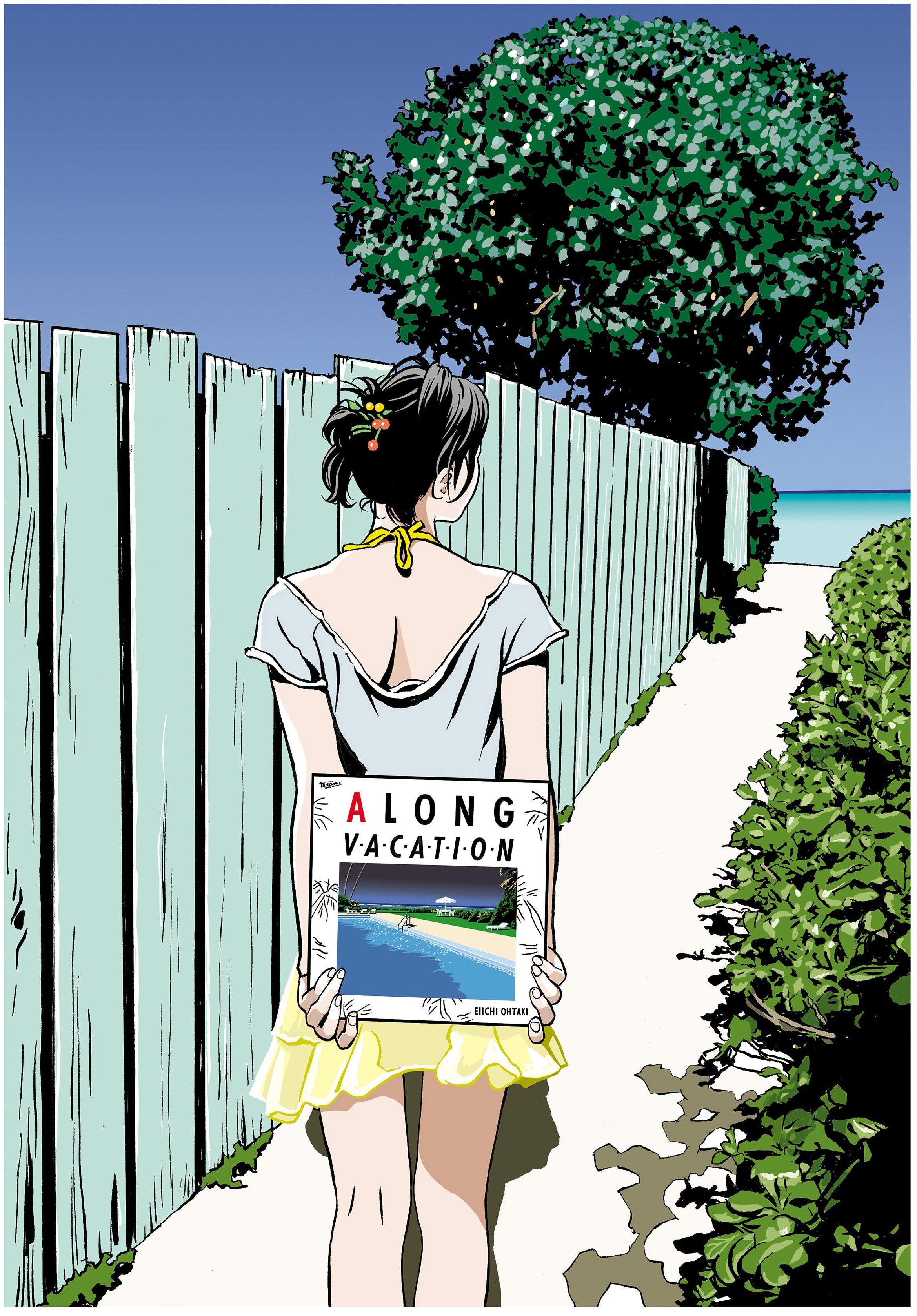 未開封 A LONG VACATION アルティメット最終ED 江口寿史版画 江口寿史版画『A LONG VACATION 』 (international edition) – FREESTYLE